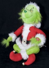 Grinch Who Stole Christmas Animated Singing Plush Beverly Hills Teddy Bear